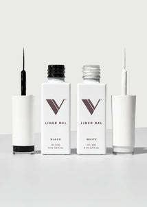 Delineadores de Gel - Paquete Dúo Blanco y Negro