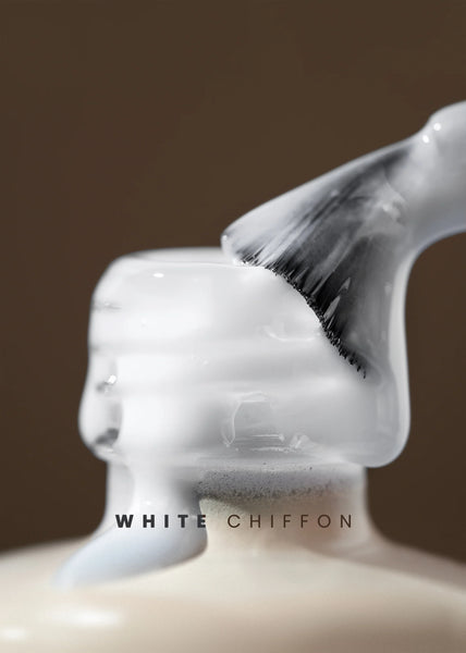Rubber Base - White Chiffon